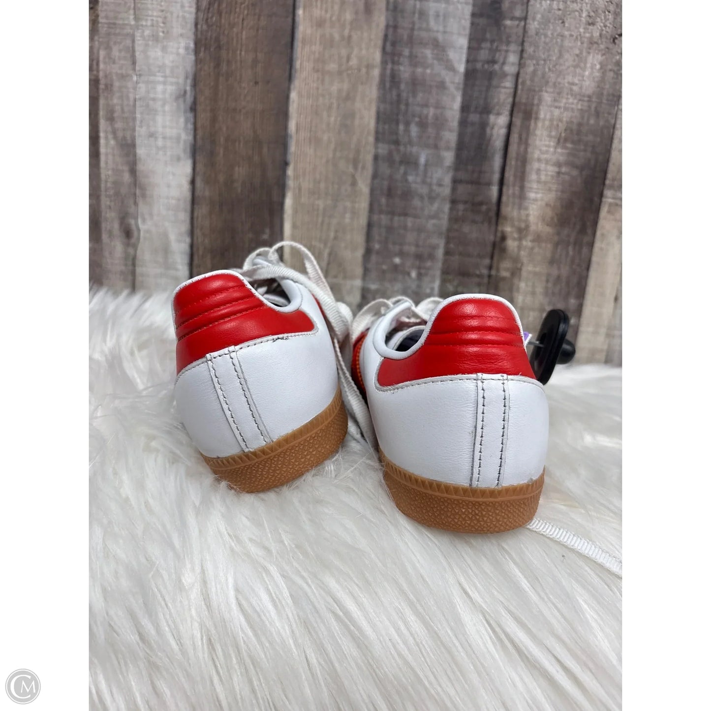 Shoes Athletic By Adidas In White, Size: 8.5
