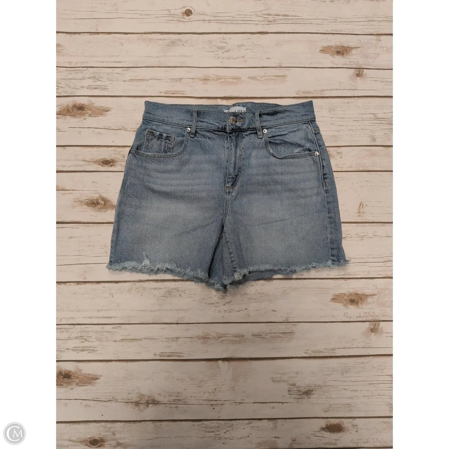 Shorts By Loft In Blue Denim, Size: 6