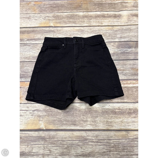 Shorts By White House Black Market In Black Denim, Size: 0