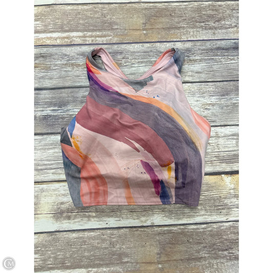 Athletic Bra By Athleta In Multi-colored, Size: M