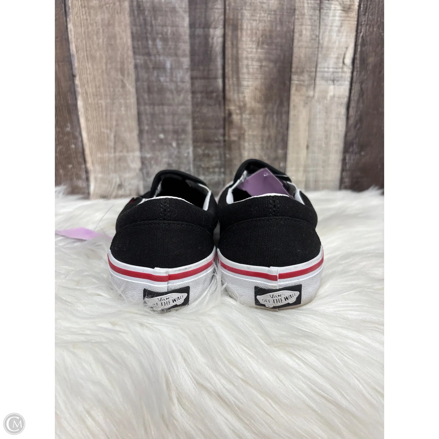 Shoes Sneakers By Vans In Black, Size: 7