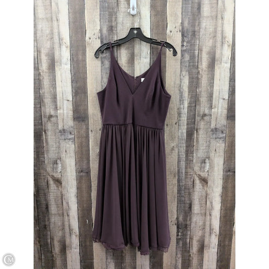 Dress Casual Midi By Dress The Population In Purple, Size: M