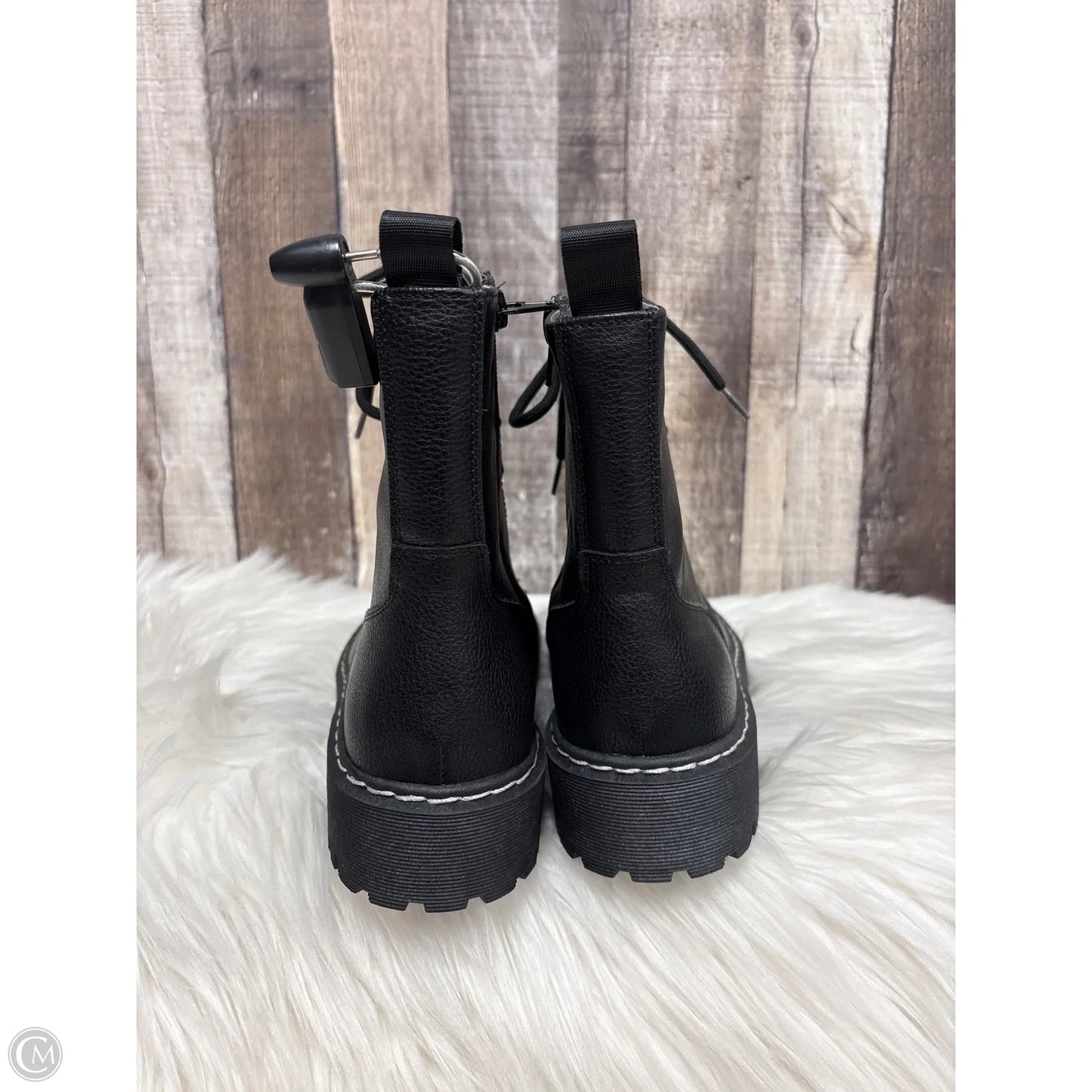 Boots Combat By Union Bay In Black, Size: 8