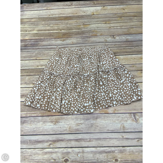 Skirt Mini & Short By Cmf In Polkadot Pattern, Size: Xs