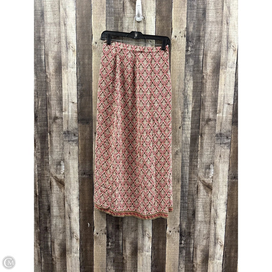 Skirt Maxi By Casual Corner In Multi-colored, Size: S