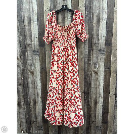 Dress Casual Maxi By Betsey Johnson In Peach, Size: M