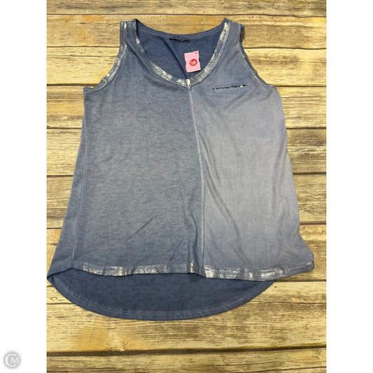 Top Sleeveless By Cme In Blue, Size: S