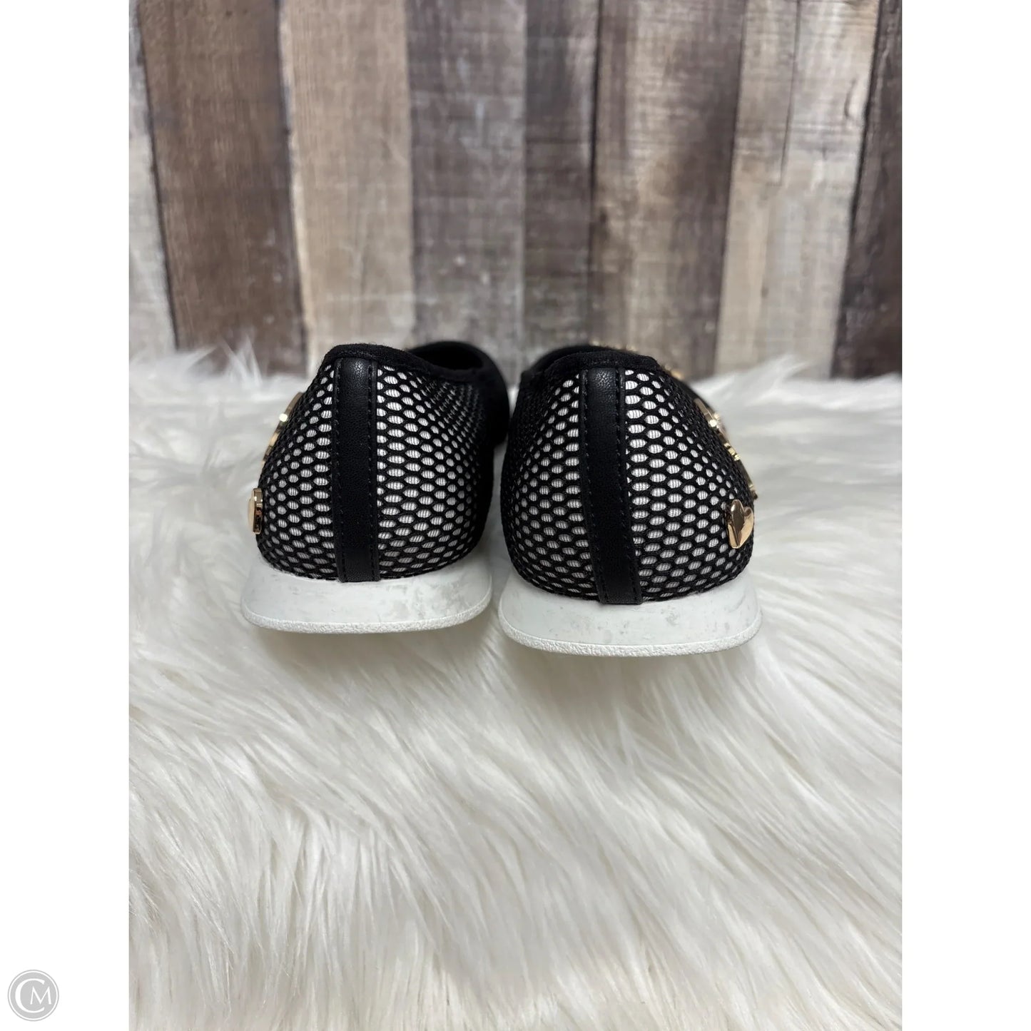 Shoes Designer By Karl Lagerfeld In Black, Size: 9.5