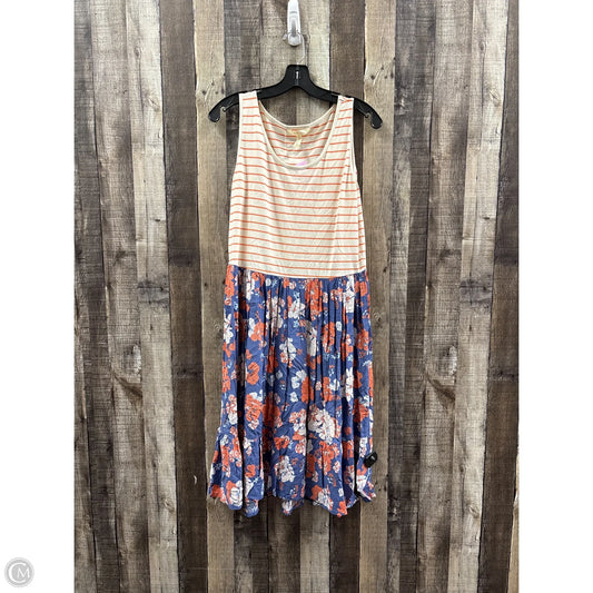Dress Casual Midi By Matilda Jane In Multi-colored, Size: L