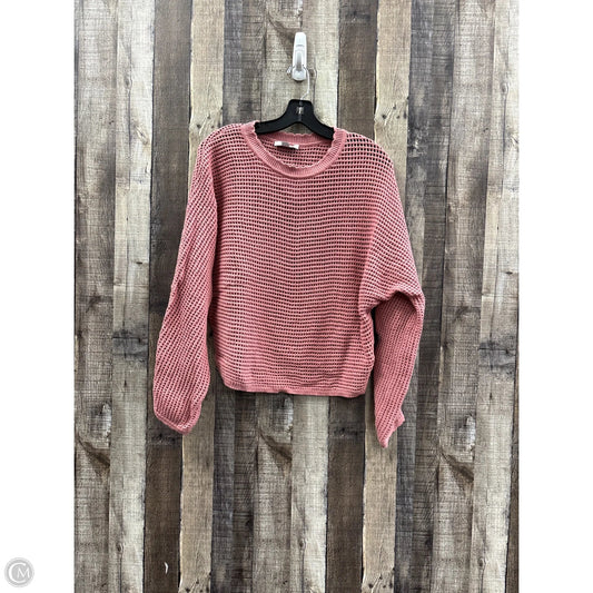 Sweater By Ann Taylor In Mauve, Size: M