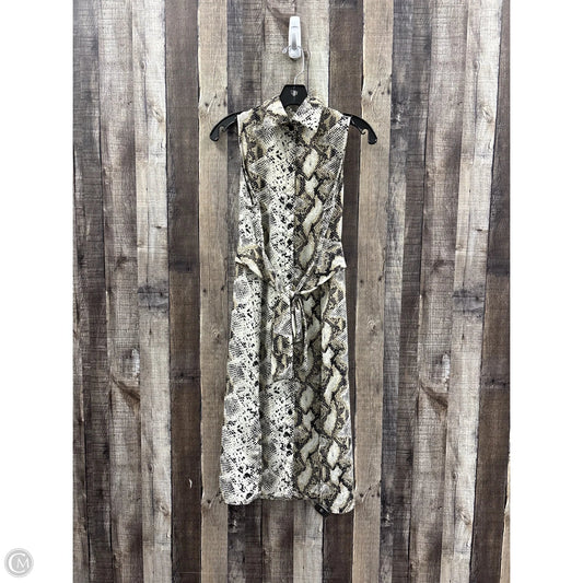 Dress Casual Maxi By Charming Charlie In Snakeskin Print, Size: S