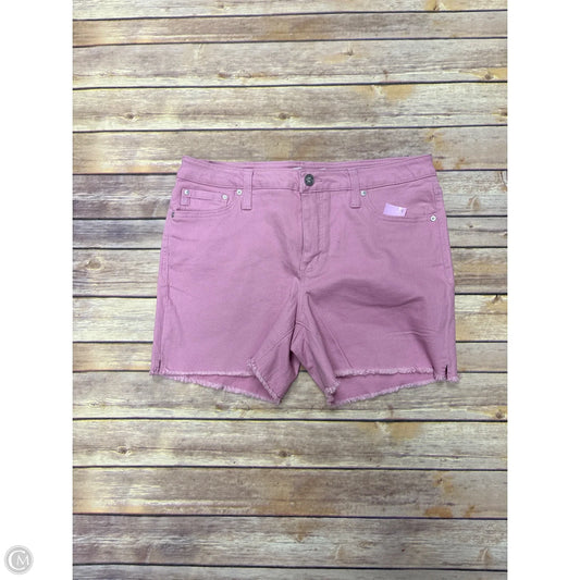 Shorts By Seven 7 In Pink Denim, Size: 10