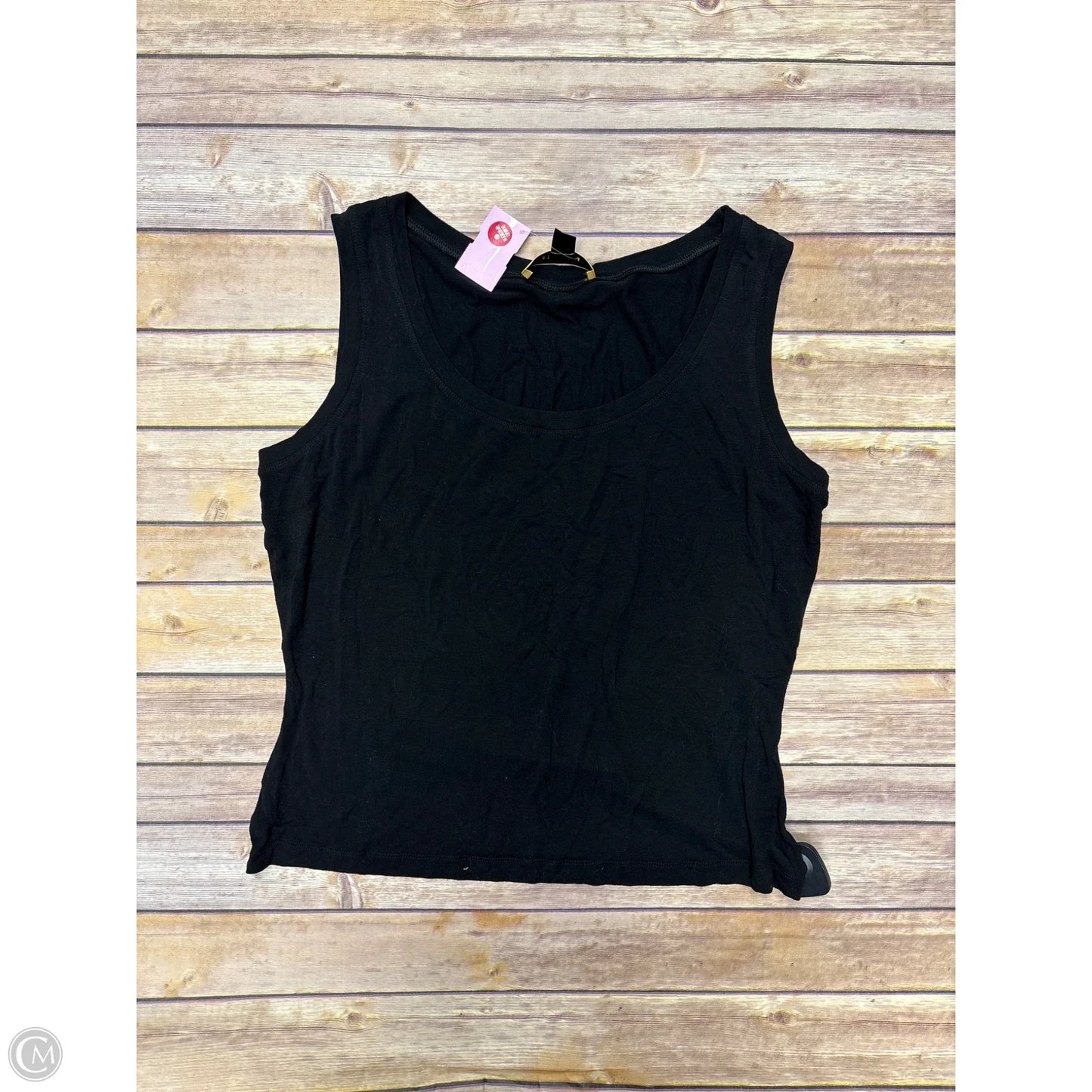 Top Sleeveless Luxury Designer By St John Collection In Black, Size: L