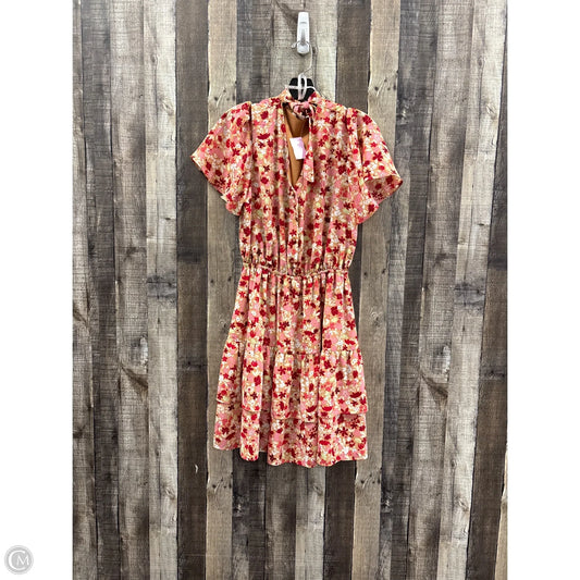 Dress Casual Midi By Nanette By Nanette Lepore In Floral Print, Size: S