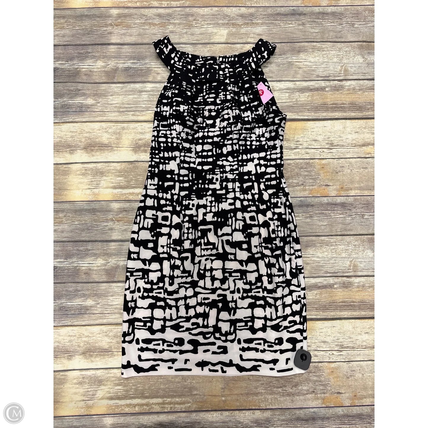 Dress Party Short By Connected Apparel In Black & White, Size: 8