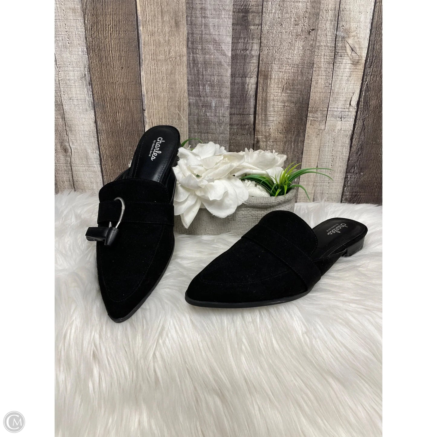 Shoes Flats By Charles By Charles David In Black, Size: 9