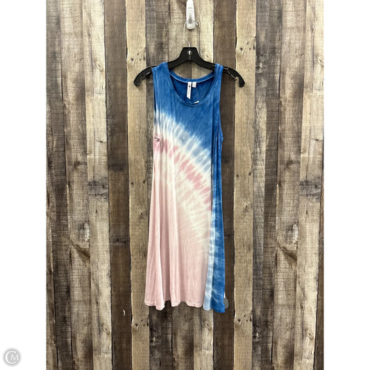 Dress Casual Midi By Cable And Gauge In Tie Dye Print, Size: M
