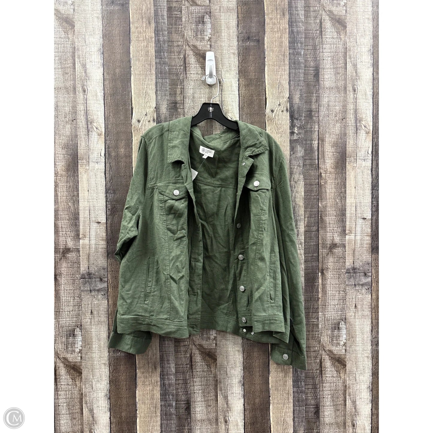 Jacket Other By Candace Cameron Bure In Green, Size: 2x