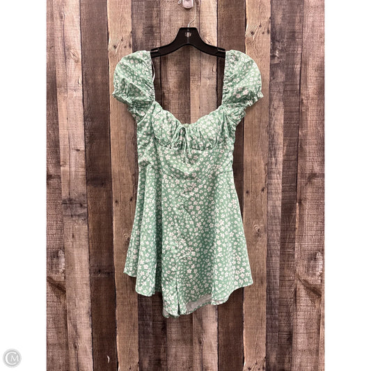 Romper By Princess Polly In Green, Size: S