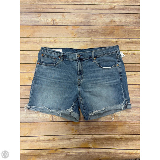 Shorts By Gap In Blue Denim, Size: 14