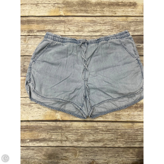 Shorts By American Eagle In Blue Denim, Size: Xl