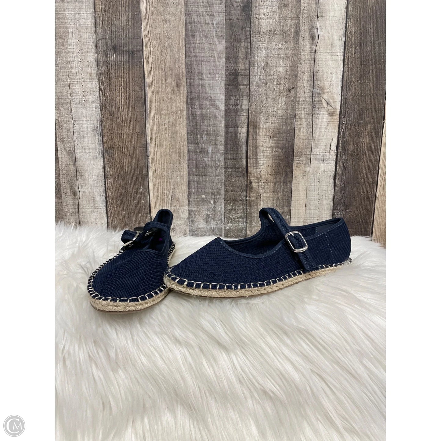 Shoes Flats By Tahari In Navy, Size: 8.5