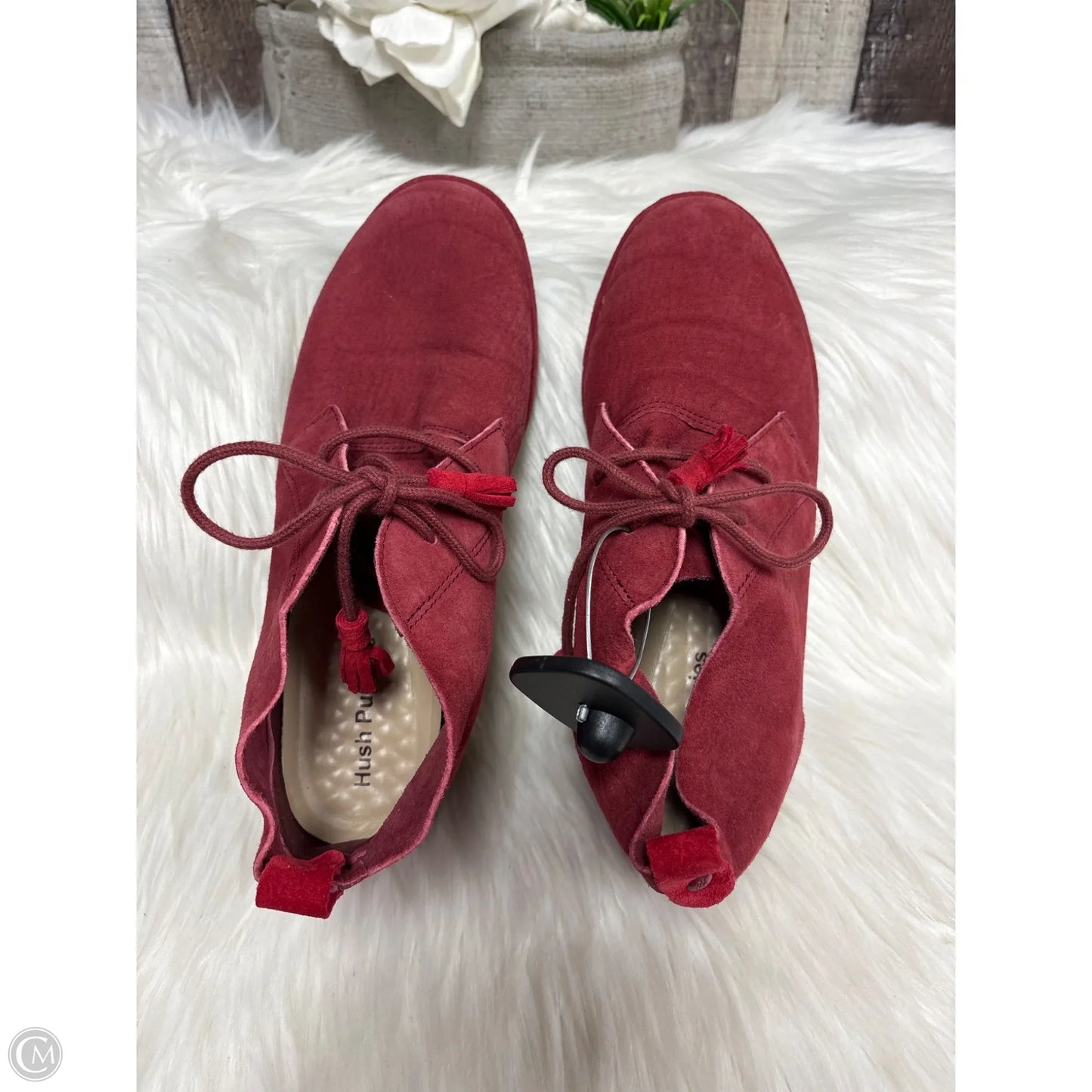 Shoes Flats By Hush Puppies In Red, Size: 8
