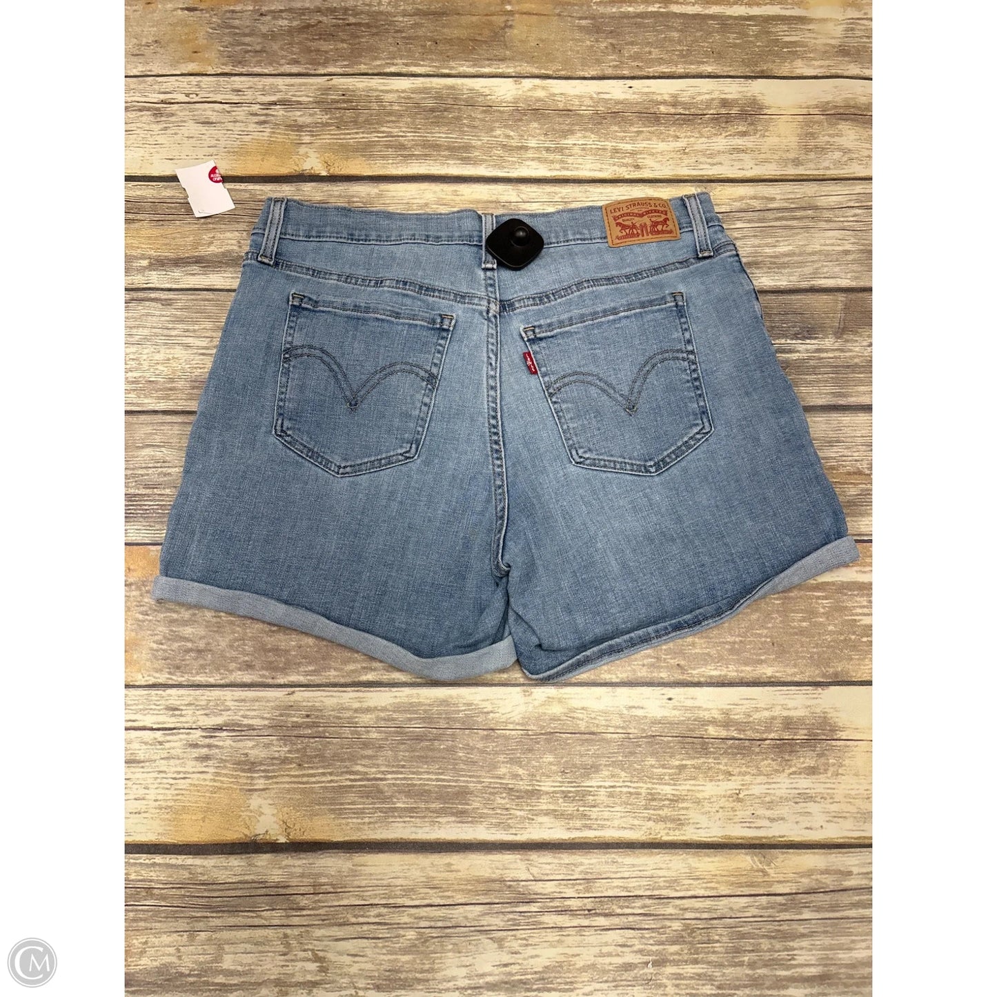 Shorts By Levis In Blue Denim, Size: 12
