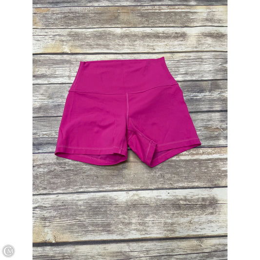 Athletic Shorts By Crz Yoga In Pink, Size: Xs