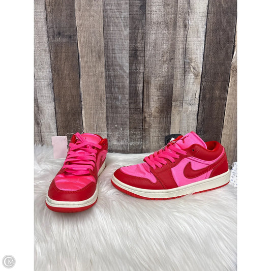Shoes Athletic By Nike In Pink & Red, Size: 8.5