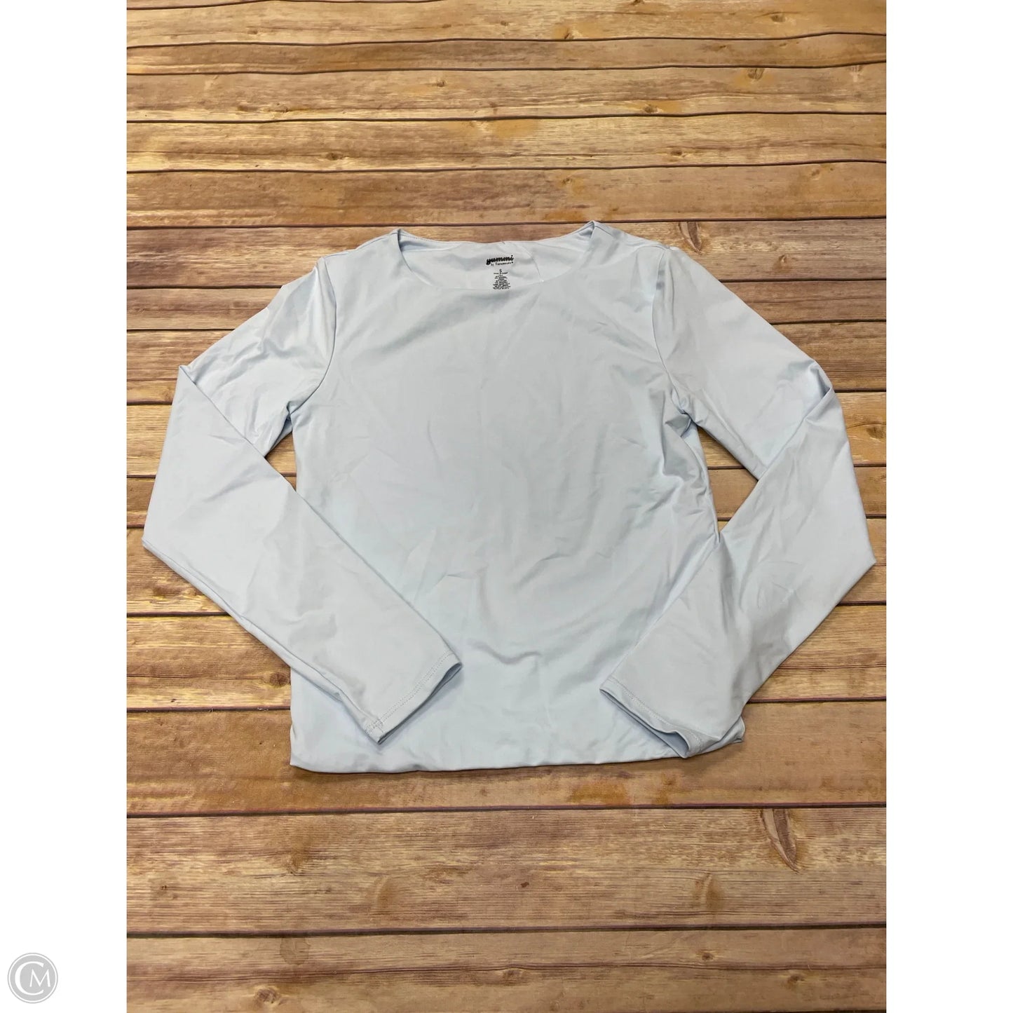 Top Long Sleeve By Francesca’s In Blue, Size: S