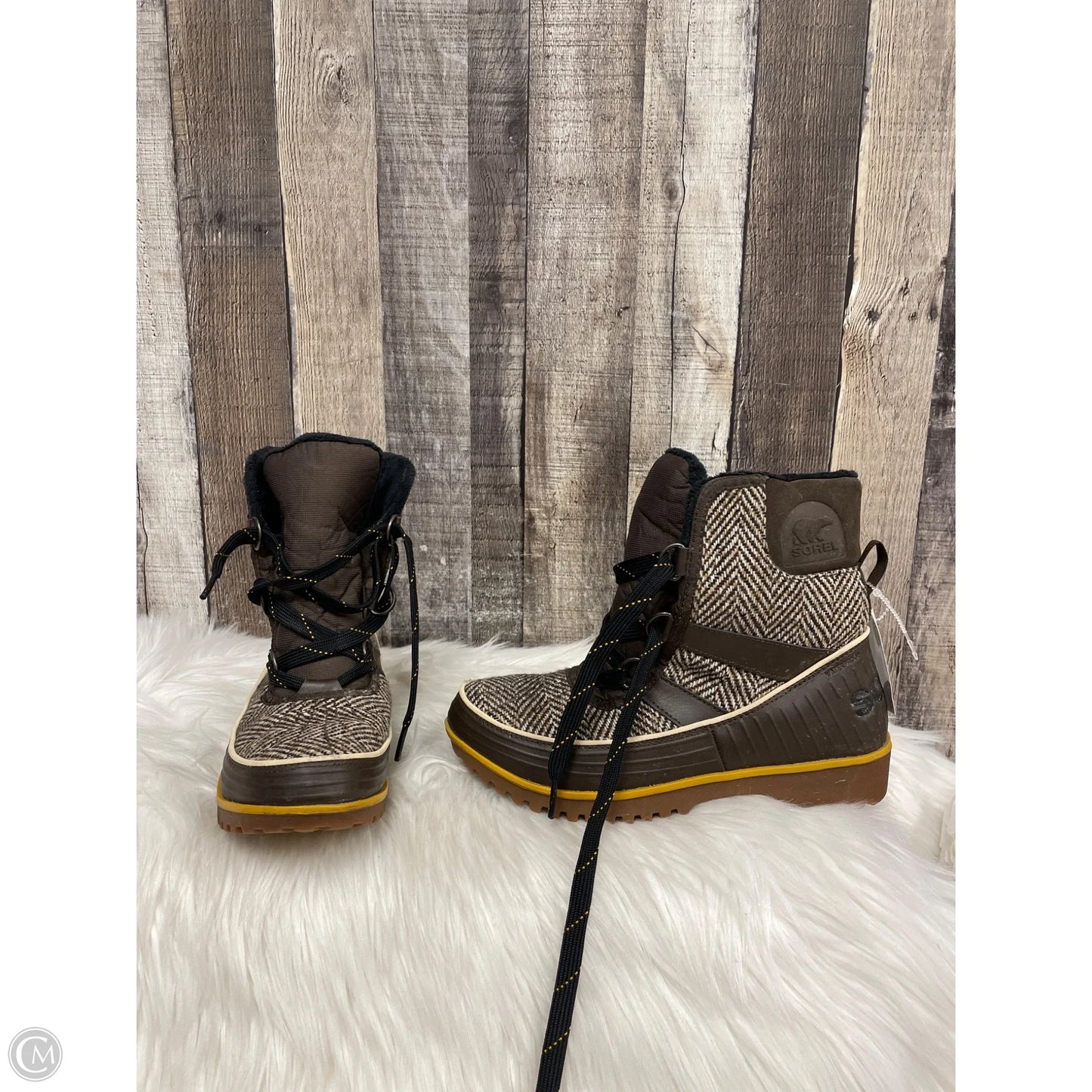 Boots Rain By Sorel In Brown, Size: 7