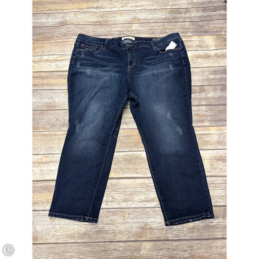 Jeans Skinny By Cme In Blue Denim, Size: 24