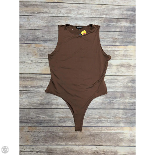 Bodysuit By Wearever In Brown, Size: Xl