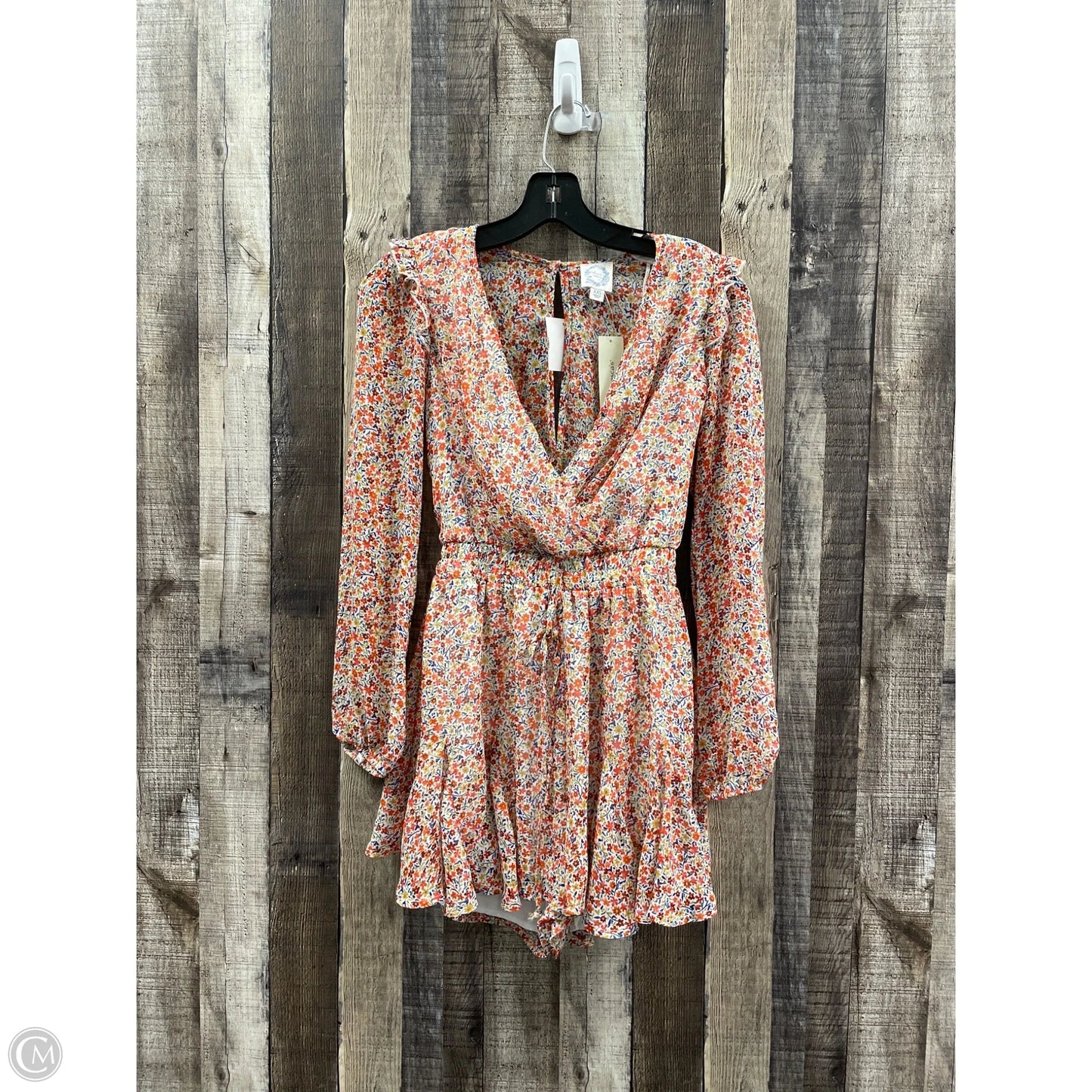 Dress Casual Short By Blue Rain In Floral Print, Size: Xs
