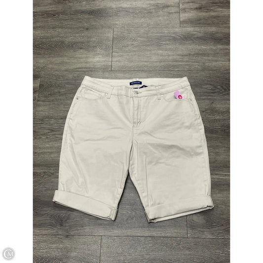 Shorts By Bandolino In Tan, Size: 16