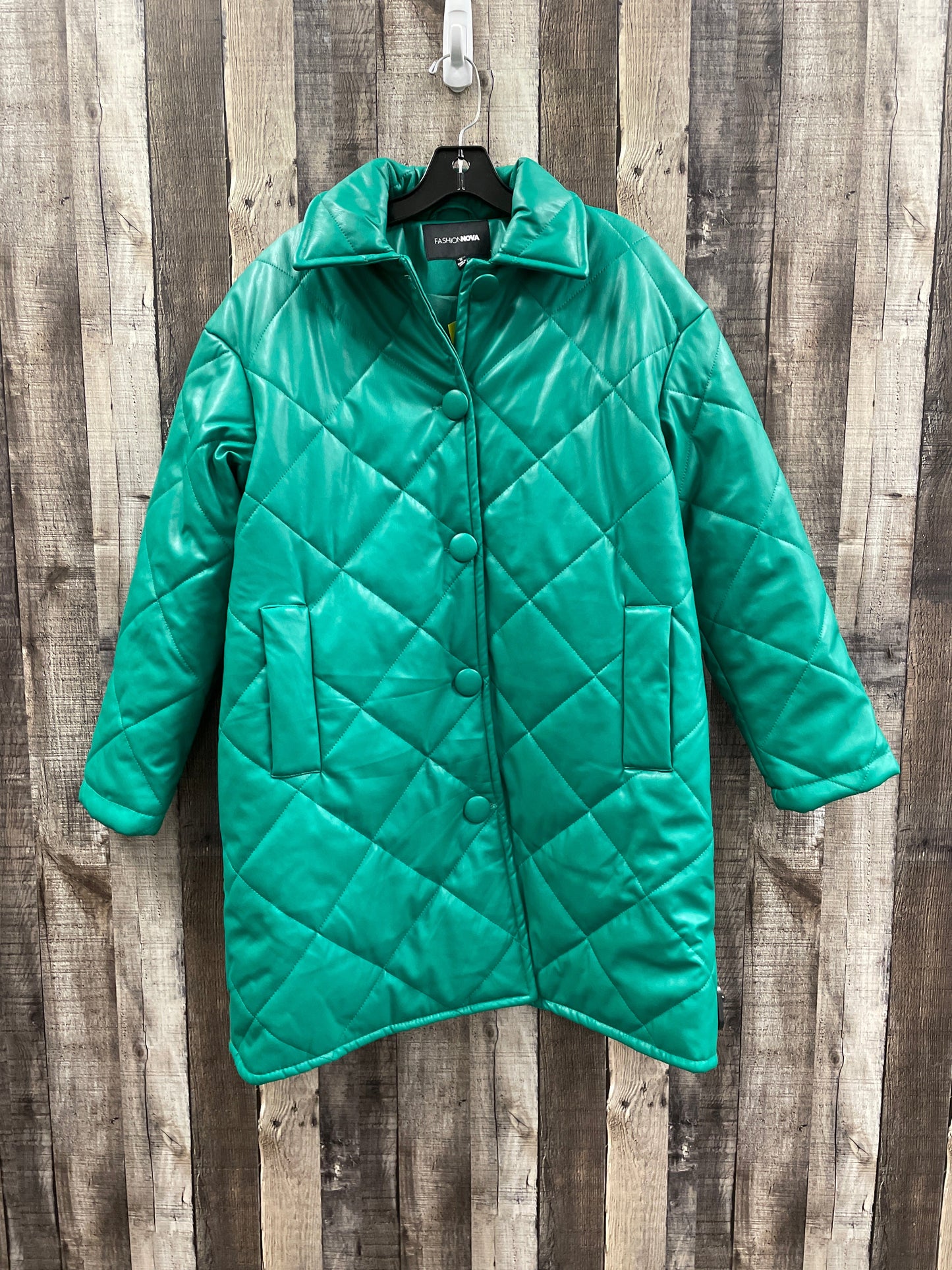 Jacket Other By Fashion Nova In Green, Size: S