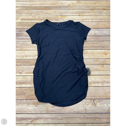 Athletic Tank Top By New Balance In Navy, Size: S