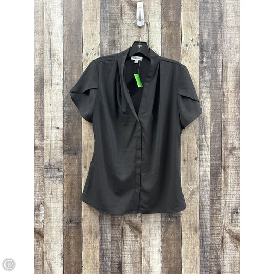 Top Sleeveless By Calvin Klein In Black, Size: M