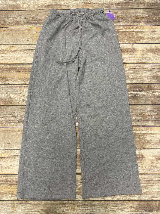 Pants Wide Leg By Shein In Grey, Size: S