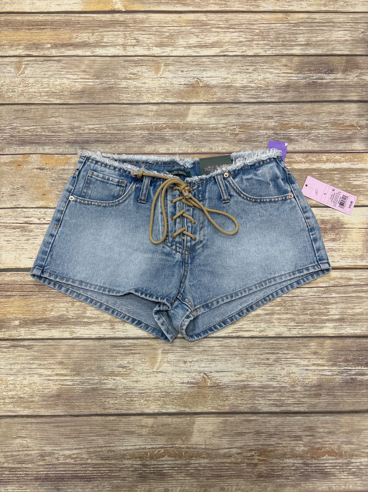 Blue Denim Shorts Wild Fable, Size 4