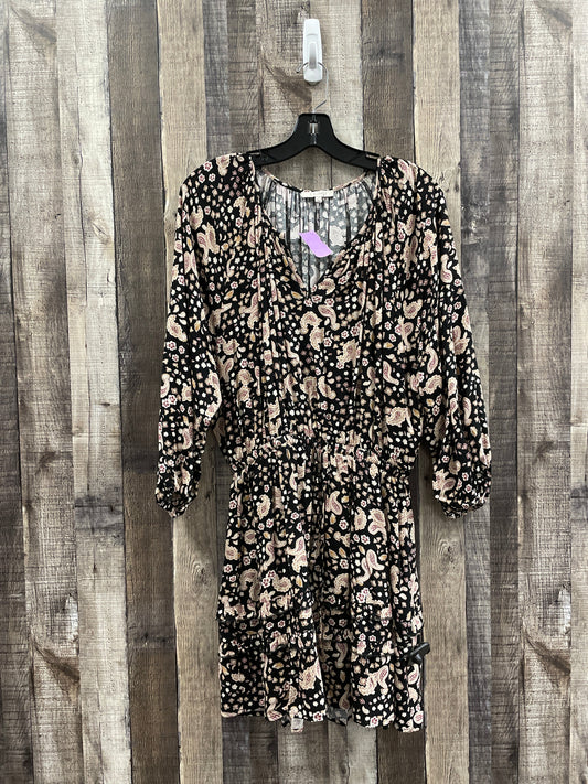 Floral Print Dress Casual Short Z Supply, Size S