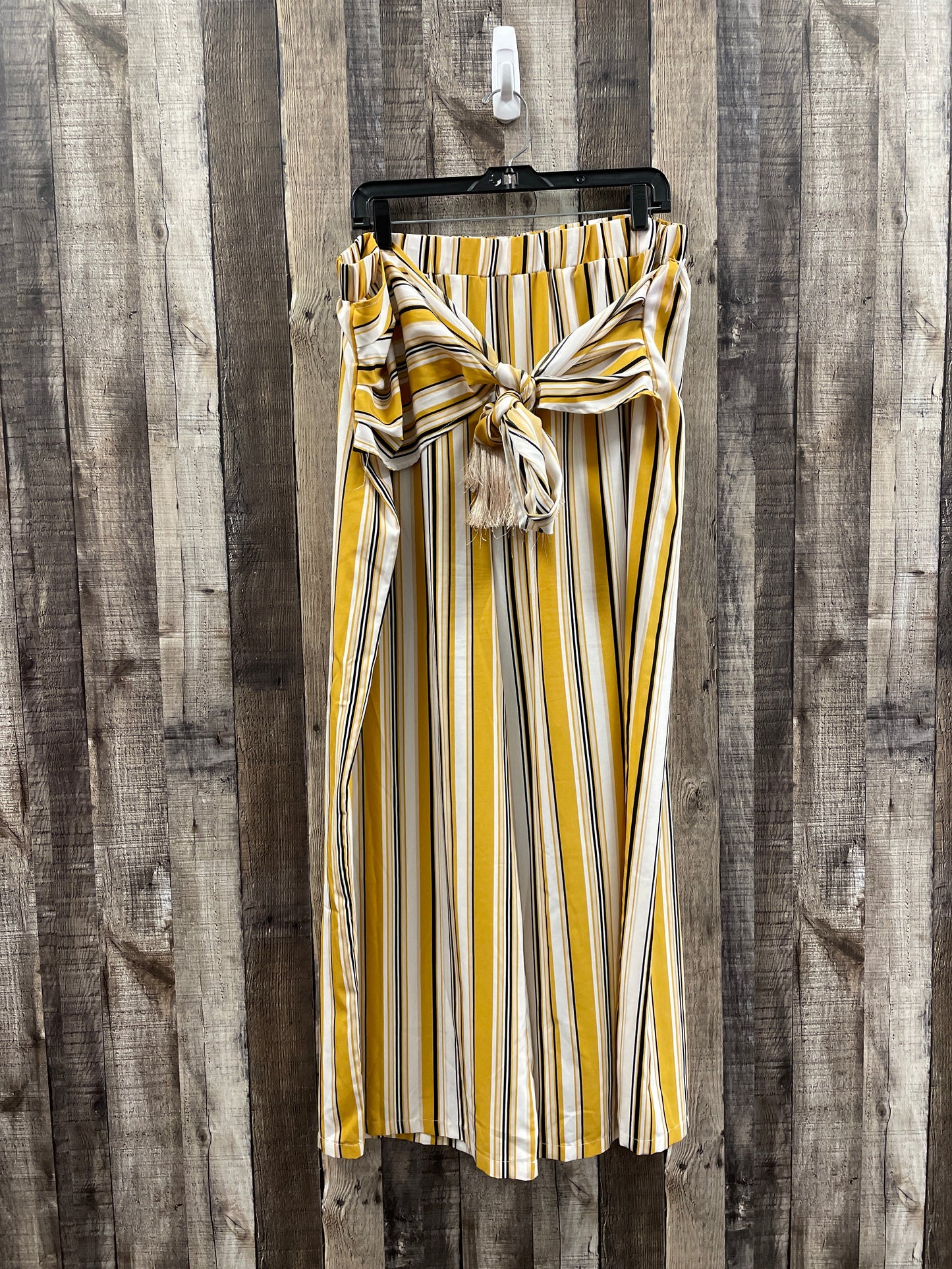 Striped Pattern Pants Wide Leg Shein, Size 3x