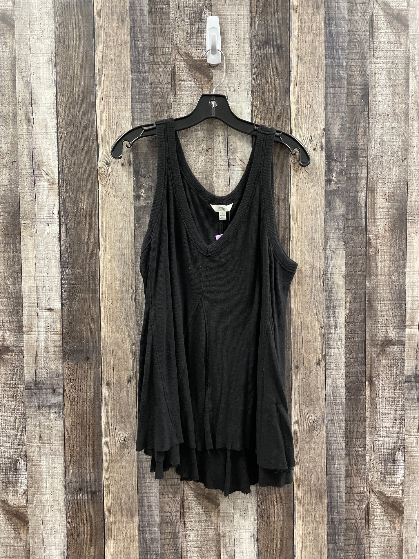 Black Top Sleeveless Terra & Sky, Size 1x