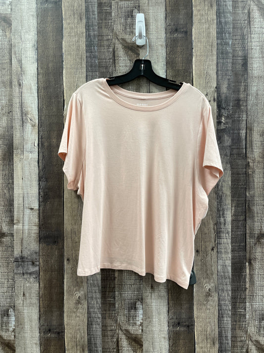 Pink Top Short Sleeve Old Navy, Size 3x