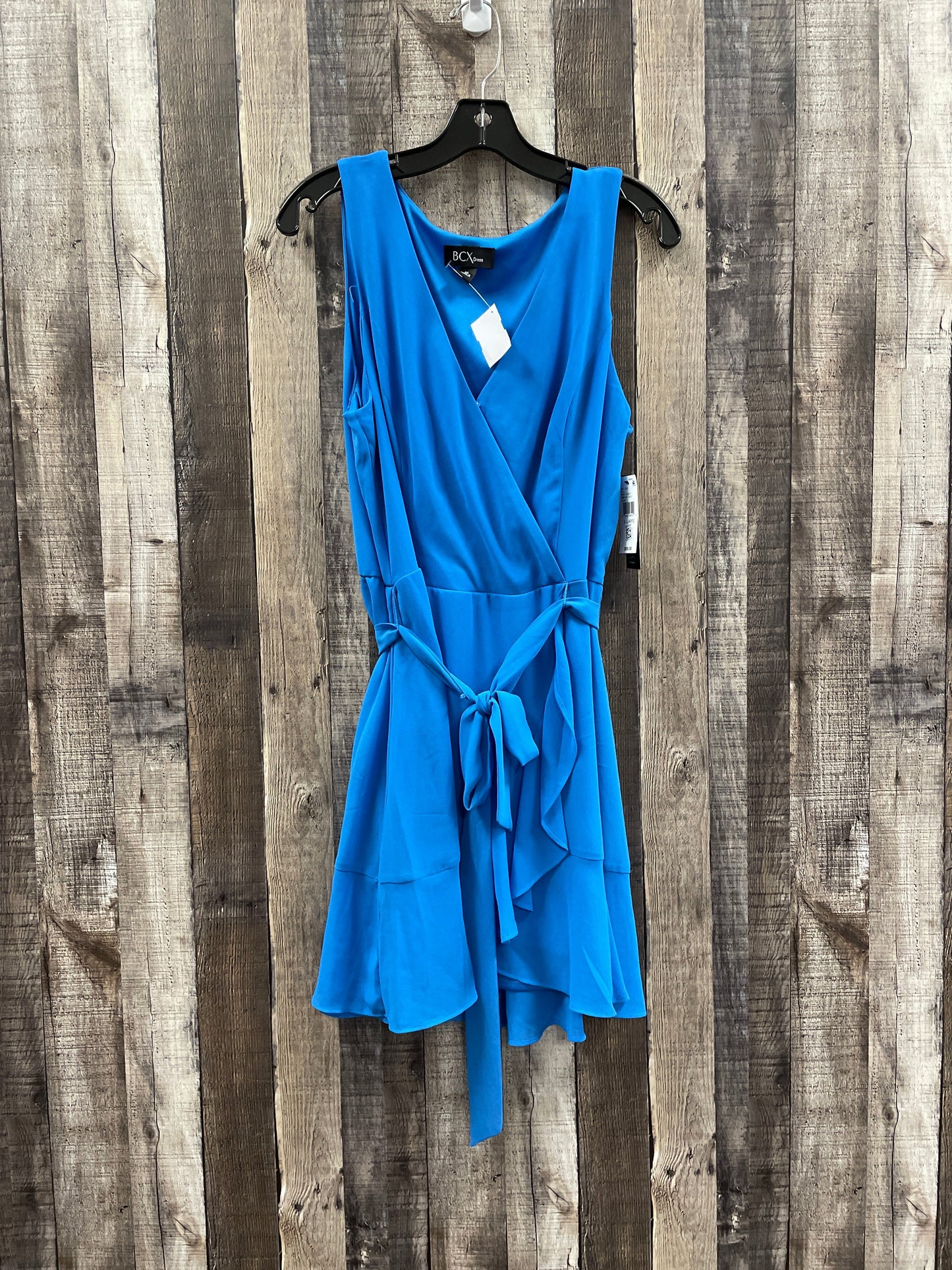 Blue Dress Casual Short Bcx, Size Xl