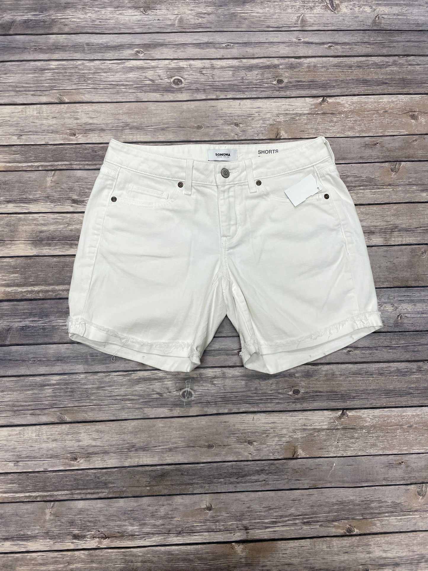 White Shorts Sonoma, Size 6