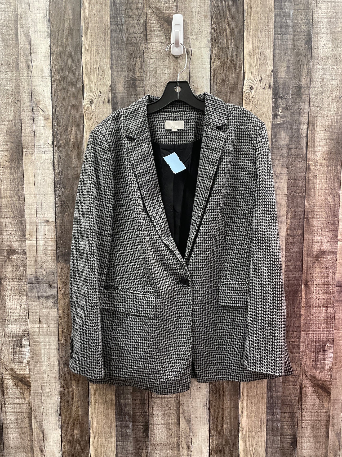 Blazer By Loft In Grey, Size: Xl