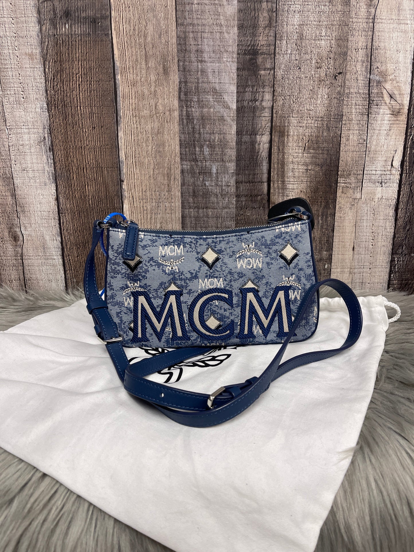 Crossbody Luxury Designer By Mcm  Size: Small