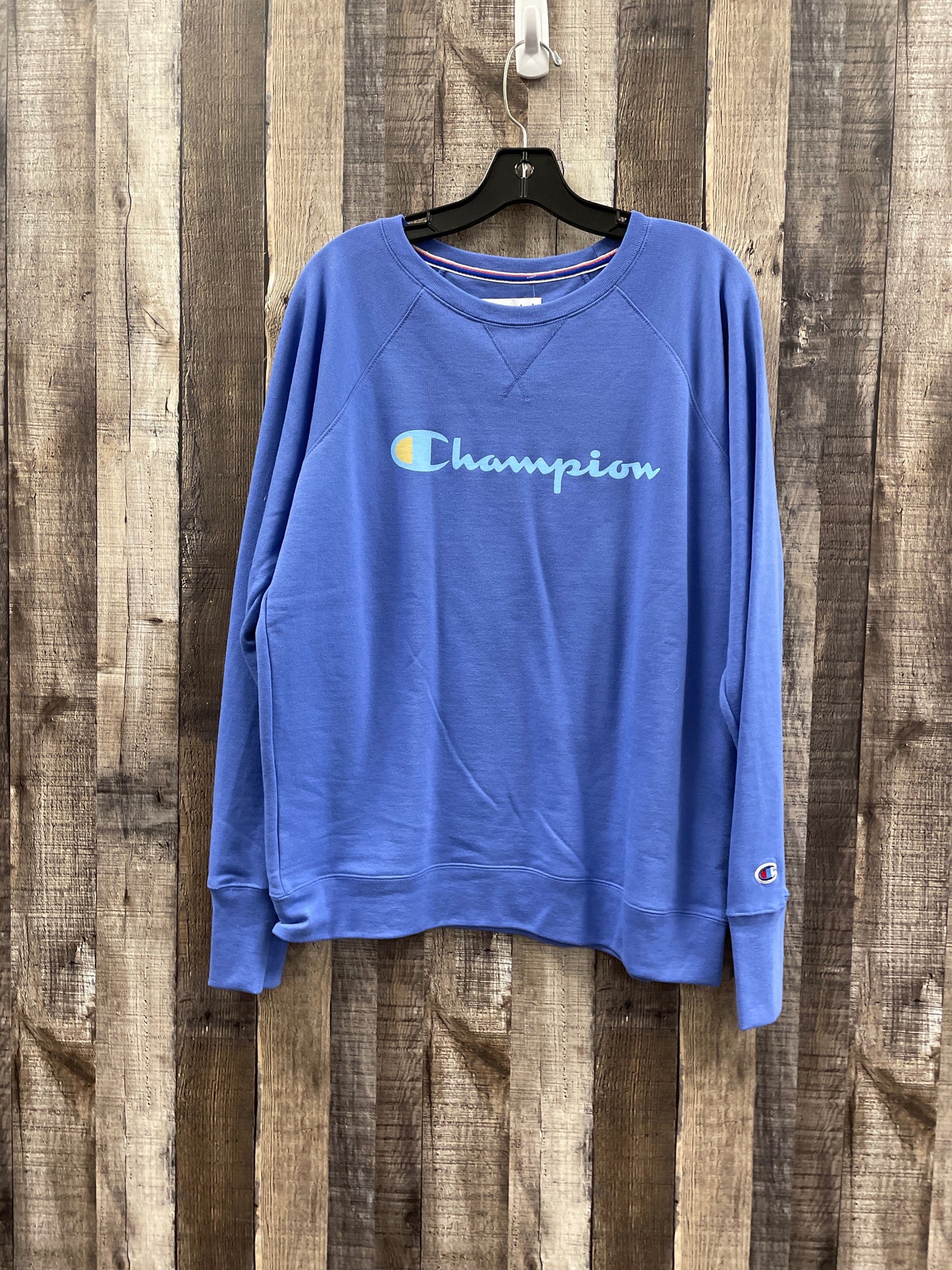 Athletic Sweatshirt Crewneck By Champion  Size: L